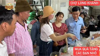 Bộ ba phá hoại Bảo Chung, Khương Dừa, Dũng Nhí đại náo chợ Long Khánh mua quà tặng các bé khó khăn