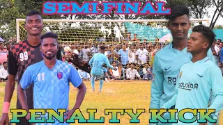 SEMI FINAL PENALTY KICK⚽🥅KISAN BROTHERS vs SAMBALPUR FC//PADHANPALI FOOTBALL TOURNAMENT... 2022...