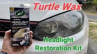 Mobile Car Mechanic - Restoring Headlight With Turtle Wax 🐢 Restoration Kit