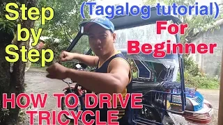 Paano Ba Mag Drive ng Tricycle | Step by step | For Beginners (Tagalog Tutorial) BY: Richard Cabile