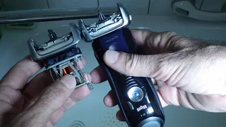 Как помыть электробритву Braun Series 7 после бритья