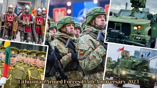 Experience Lithuanian Armed Forces 105th Anniversary Celebration: Troops and Equipment Parade 2023