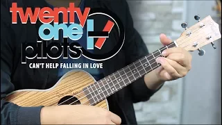 Como tocar CAN'T HELP FALLING IN LOVE | Versión Twenty One Pilots UKULELE