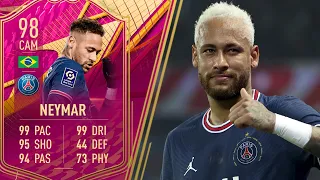 98 FUTTIES NEYMAR PLAYER REVIEW FIFA 22