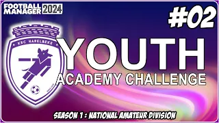 YOUTH INTAKE DAY ! | R.C. HARELBEKE | YOUTH ACADEMY CHALLENGE | FM24 | Part 2