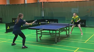 Olena Chernyavska TTC WEBERSPORT Frýdek Místek vs MSK Břeclav B 20-01-2024