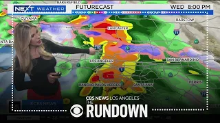 Heavy rain ahead tonight, pothole problems from the storm | The Rundown 2/6