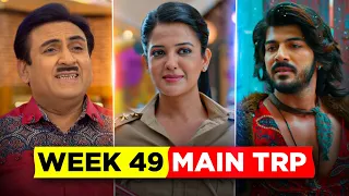 Sab TV Week 49 TRP - Sony Sab Week 49 Main Trp - Sab TV Shows TRP List