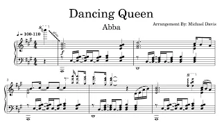 Dancing Queen - Sheet Music Video (FREE)