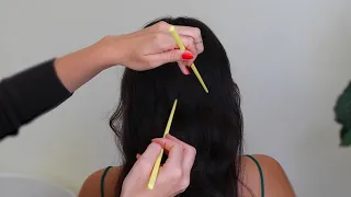 ASMR scalp and head scratching triggers for 1.5 HOURS to help you sleep (real person, compilation)