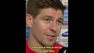 Steven Gerrard on Chelsea & José Mourinho #shorts