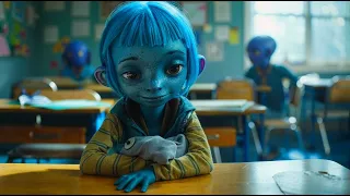 No One Stood Up for the Bullied Alien Girl, Until a Human Classmate Intervened | Best HFY Stories