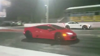 Lamborghini Huracan vs AMG GTR!