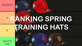 RANKING EVERY MLB SPRING TRAINING HAT | TIER LIST