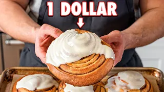 1 Dollar Giant Cinnamon Rolls | But Cheaper