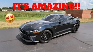 Reviewing My NEW 2018 Ford Mustang GT & Test Drive!