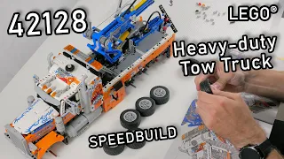 LEGO 42128 Speedbuild | LEGO Heavy-duty Tow Truck | Speed Build 42128 LEGO Technic 2021