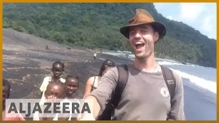 🇩🇰 Man on mission to travel to every country without planes | Al Jazeera English