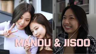 Homemade Mandu Vlog (feat. JISOO) | Reaction