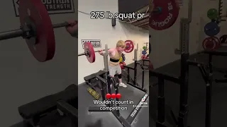 275 lb squat pr