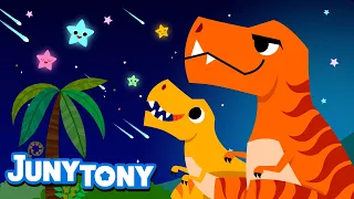 Dinosaur Lullaby | Dinosaur Songs for Kids | Bedtime Song | Nursery Rhymes | Kids Song | JunyTony