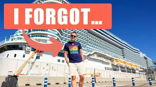 THE DAY I FORGOT ABOUT A CRUISE... Symphony of the Seas and Costa Toscana - oops! #cruise