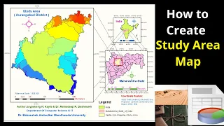 How to Create Study Area Maps: A Step-by-Step Guide Using ArcMap || Create Study Area Map ArcGIS