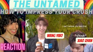 how to impress your crush || Wang Yibo x Xiao Zhan || YiZhan Moments - The Untamed | REACTION