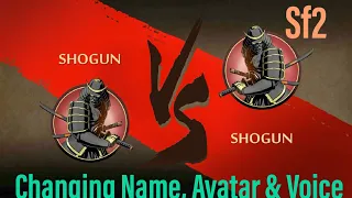 Gaming | sf2 | Changing Name, Avatar and Voice
