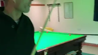 SNOOPOOL Stuart Reardon Crackington Snooker Club