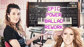 Watch Me Rework a Power Ballad with Roland Jupiter 4!