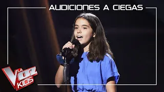 Venecia Franco sings 'Imagine' | Blind auditions | The Voice Kids Antena 3 2022