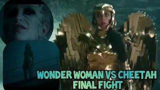 Wonder  Woman vs Cheetah Final fight scene, Wonder Woman 1984 ,