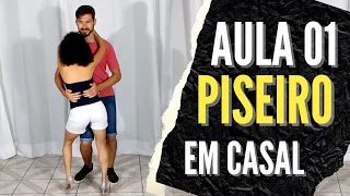 Como Dançar Piseiro em Casal  - Aula 01 -  Miudinho Fechado - Iniciante