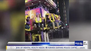 Family says girl wasn't fully secure in fair ride in Mobile