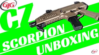 Unboxing the CZ Scorpion Evo Pistol