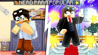 O MENINO NERD ficou POPULAR no Minecraft!