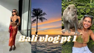 TRAVELLING BALI VLOG | PART 1 | Gili Islands | Canggu | Finns beach club | Ubud monkey forest & more