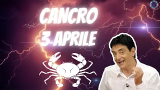 | Domenica 3 Aprile | Oroscopo Paolo Fox | Cancro | Senza mezze misure, o statica o dinamica