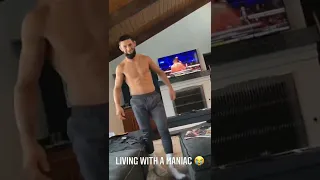 Living with Khamzat Chimaev 😂 | #shorts #mma