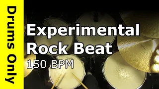 Experimental Rock Drum Track 105 BPM