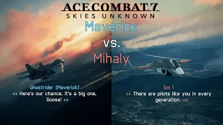 Ace Combat 7 Skies Unknown | Maverick vs. Mihaly | TGM F-14A Tomcat