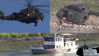 Helicopter Military parade training at Szolnok, Hungary