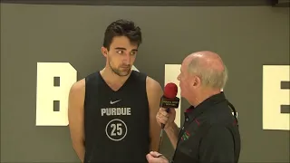 Ethan Morton 2023 Purdue Basketball Media Day Interview