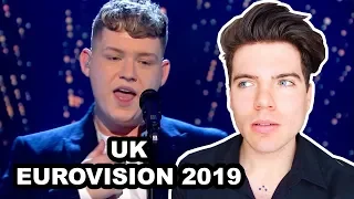 EUROVISION 2019 UNITED KINGDOM/UK: MICHAEL RICE - BIGGER THEN US | REACTION