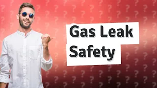 What does an oven gas leak smell like?