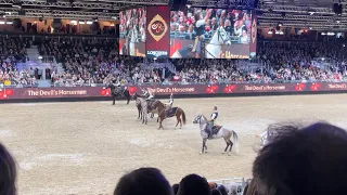 The Devil’s Horsemen at the London International Horse Show 2022