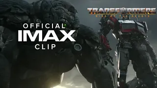 Primal yells "Maximize!" scene | Transformers: Rise of the Beasts | Official IMAX Clip