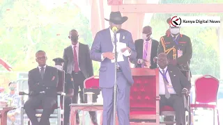 South Sudan President Salva Kiir's remarks in Uganda during 60th independence day celebrations!!