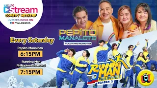 Kapuso Stream: May 25, 2024 | Pepito Manaloto - Tuloy Ang Kuwento, Running Man Philippines 2 | LIVE